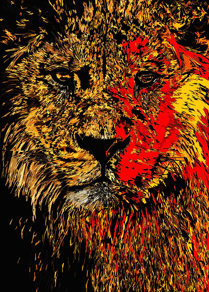 Lion Poster
