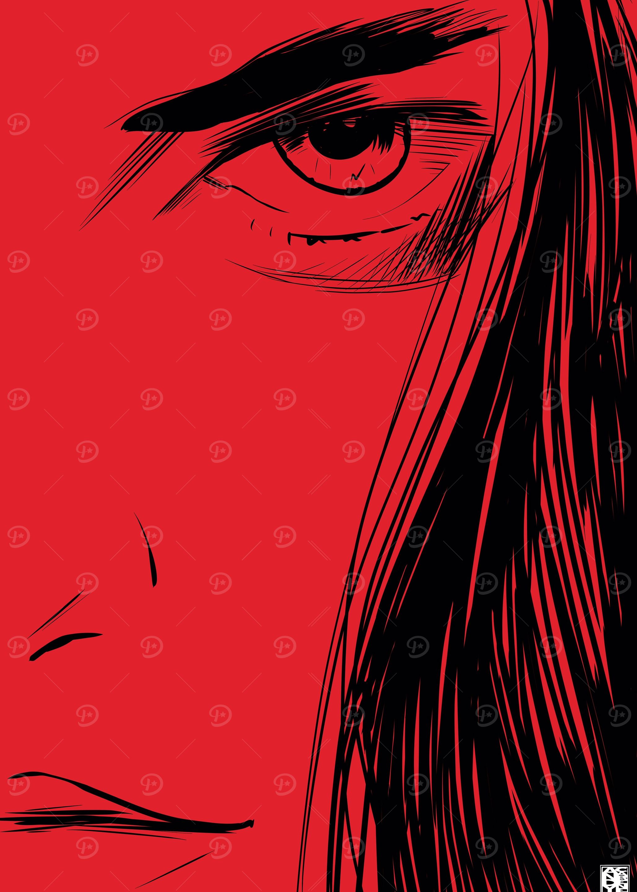 Le regard sauvage gauche