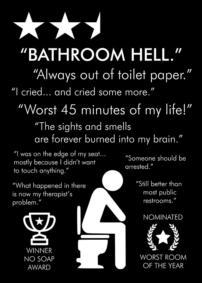 BATHROOM HELL BLACK