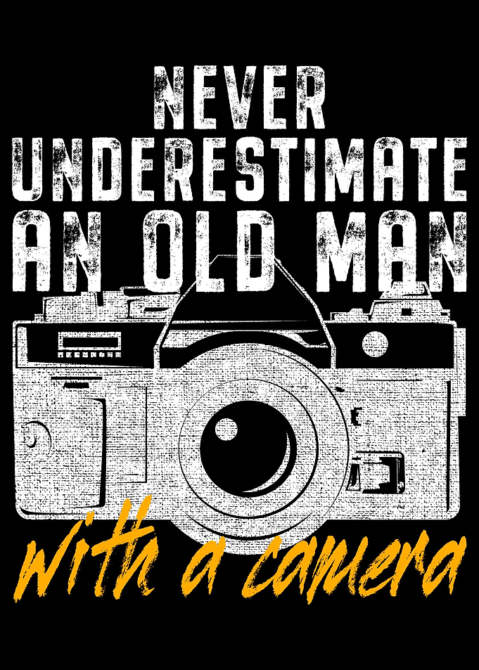 Old Man With A Camera