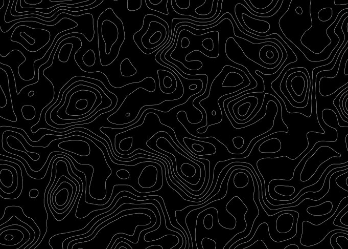 Topographic Camo Black