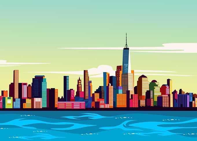 city skyline