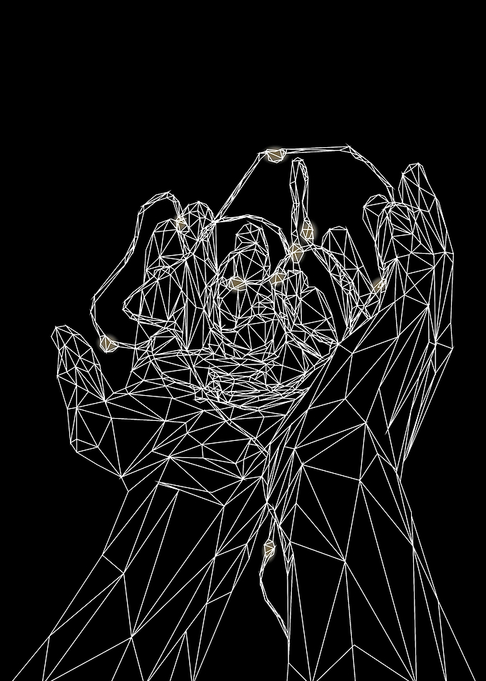 hands lowpoly