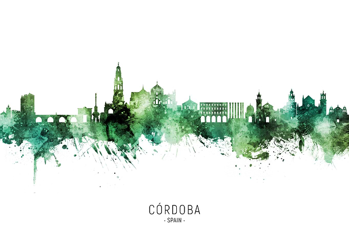 Cordoba Skyline Spain