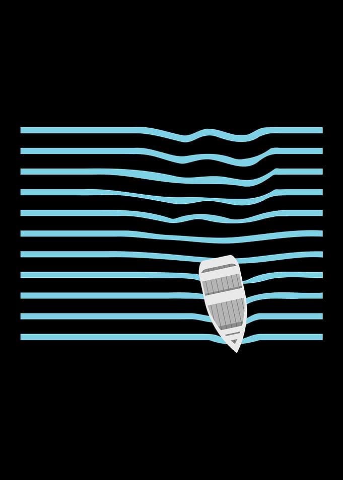 Boat on the Waves