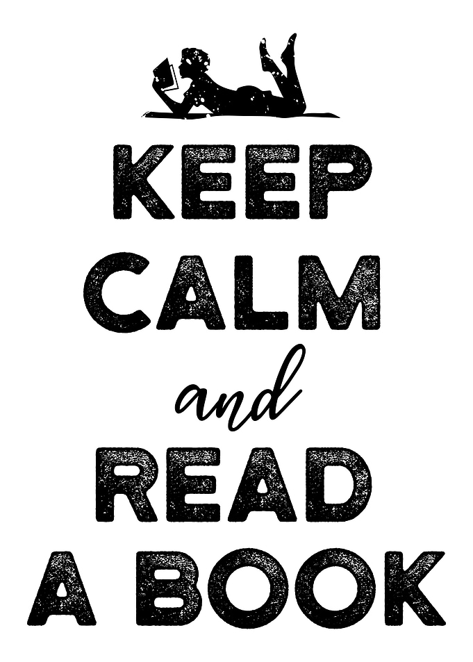 Keep calm and read