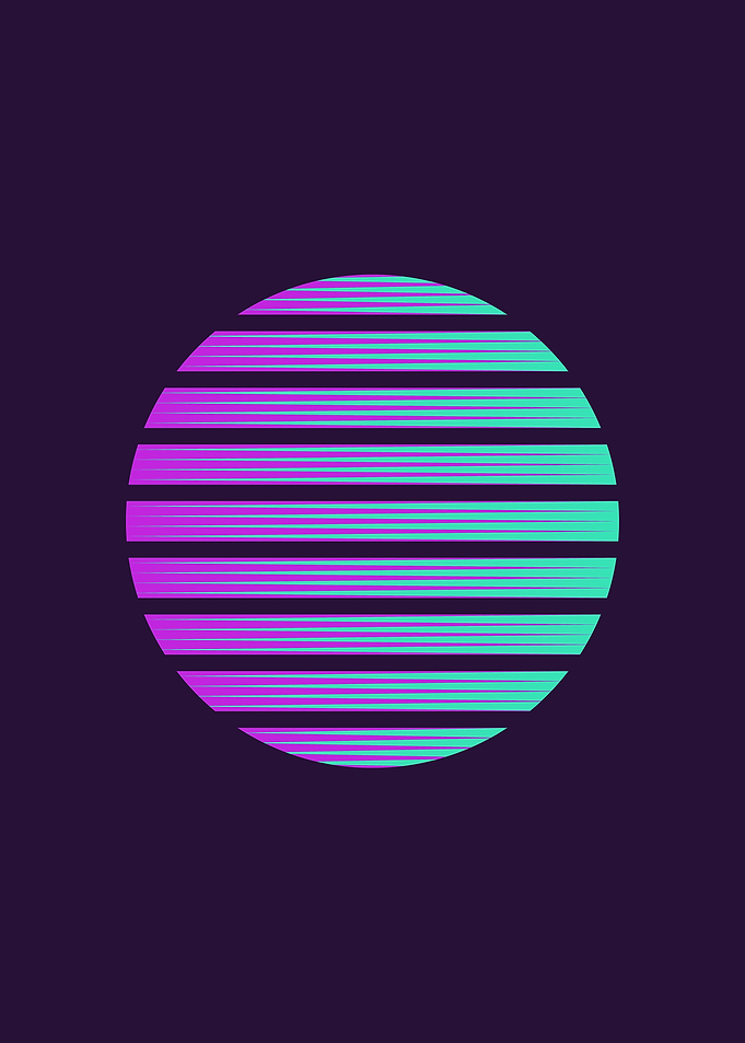 Vaporwave Sunset