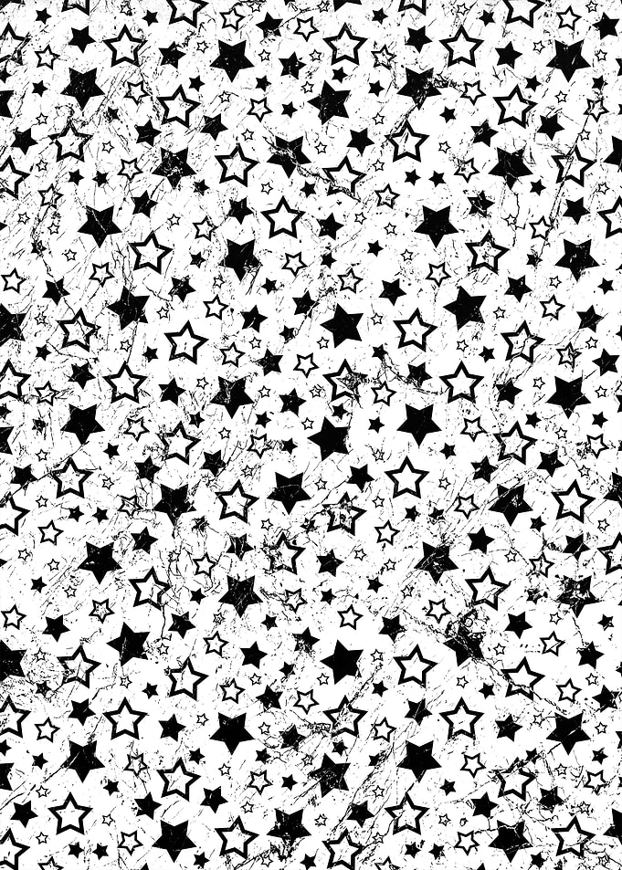 Star Pattern Vintage Style
