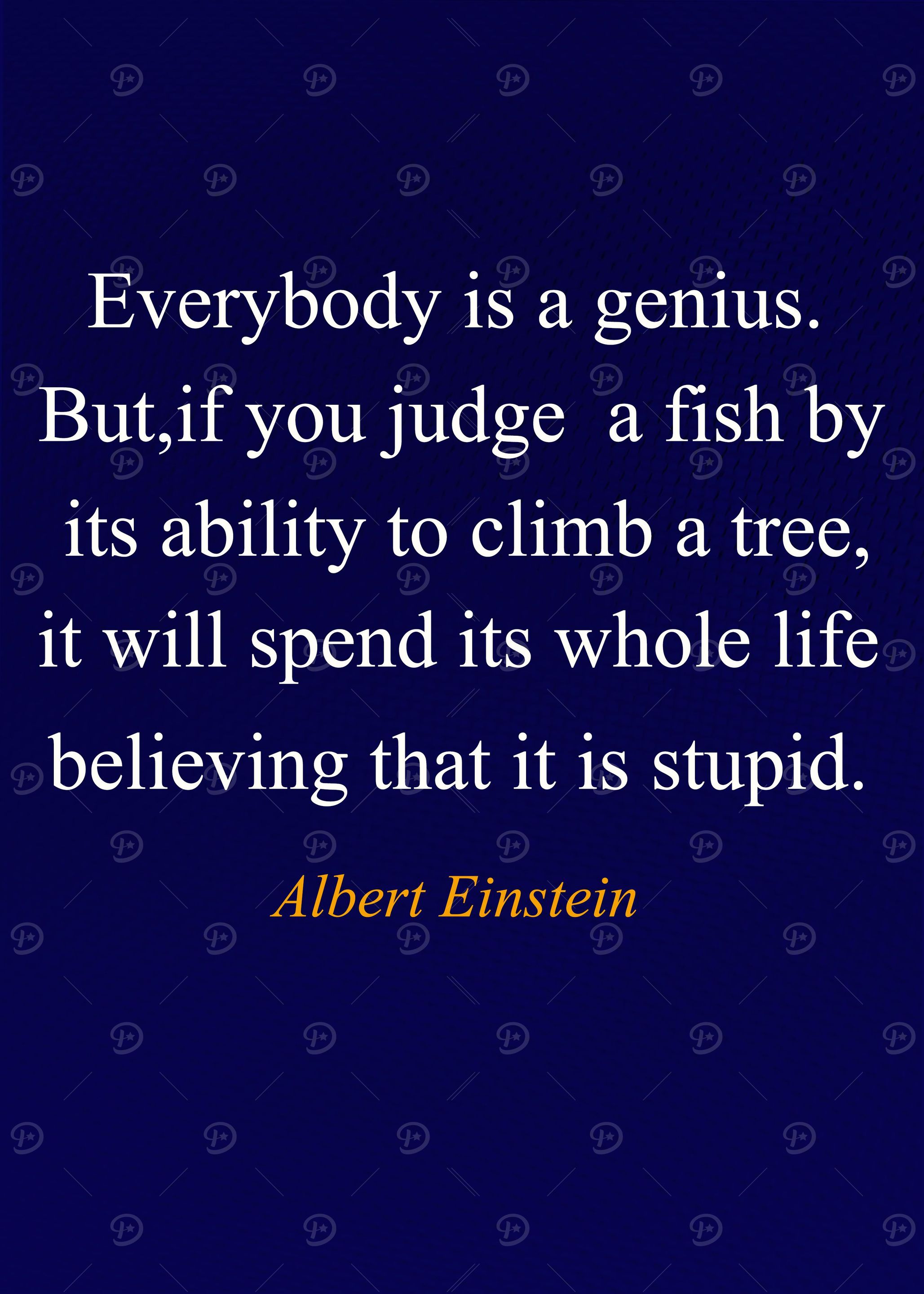 Qoute Poster