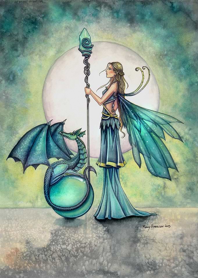Aquamarine Fairy Dragon