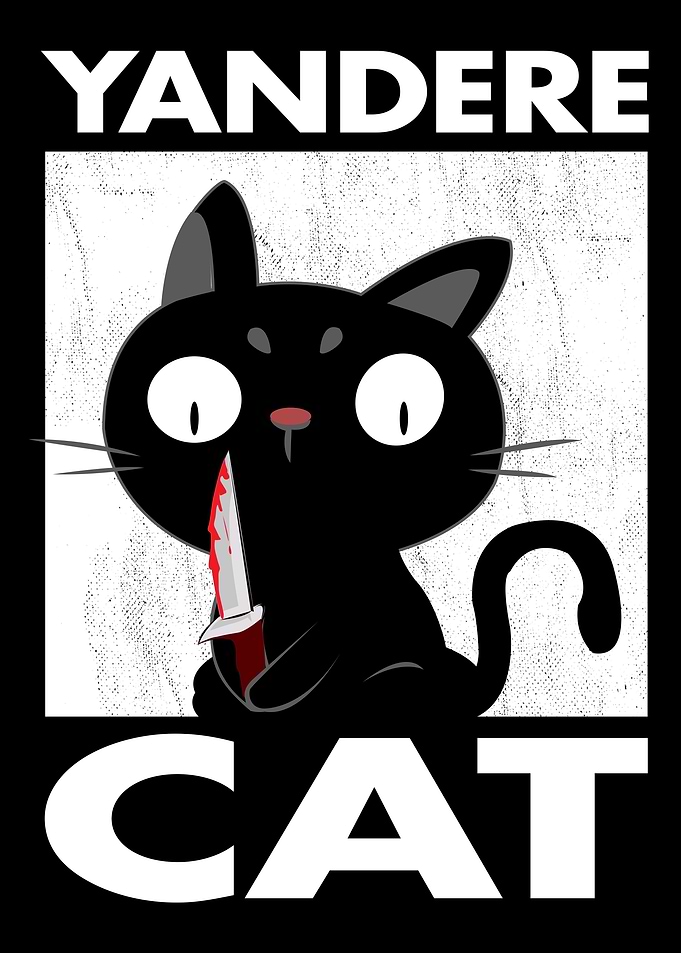 Yandere Cat Funny Anime