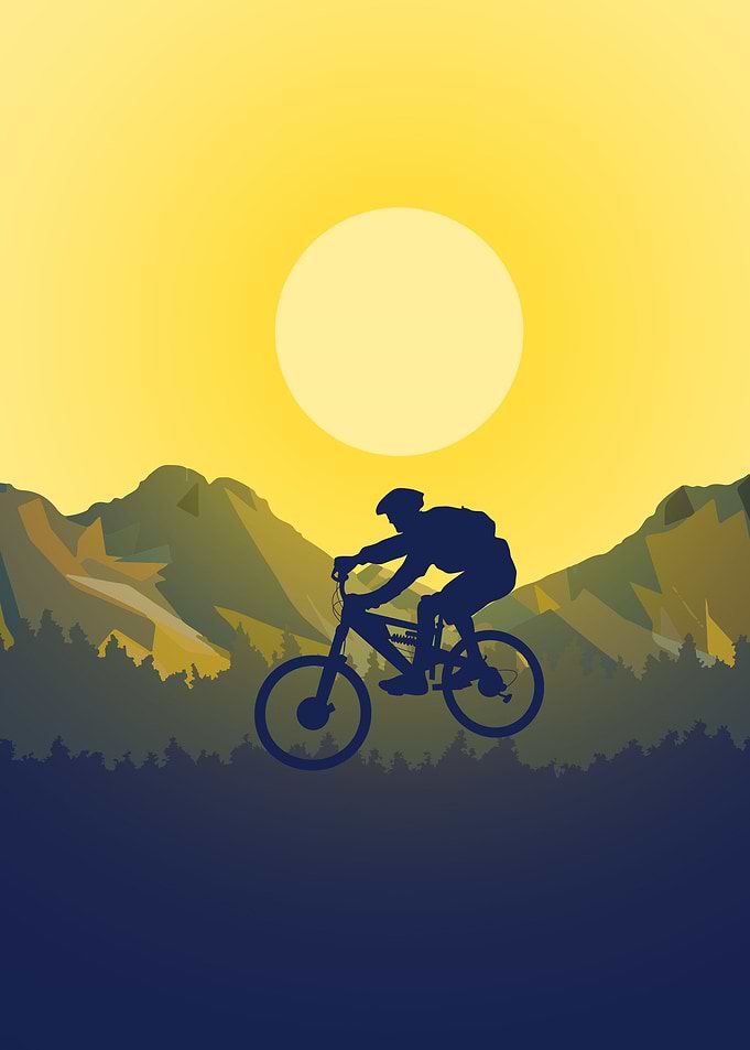 MTB Minimalistic Landscape