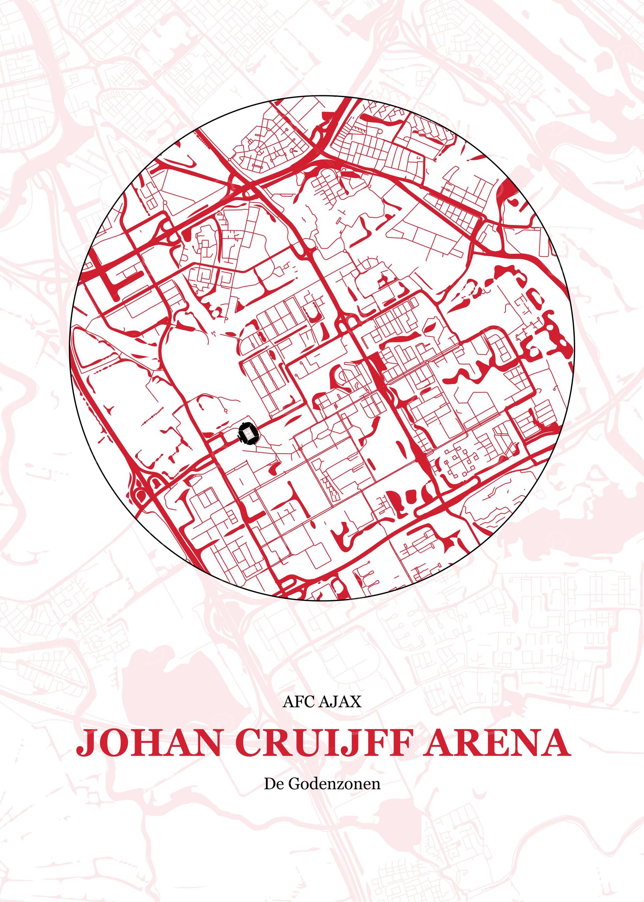 Johan Cruyff Arena Map