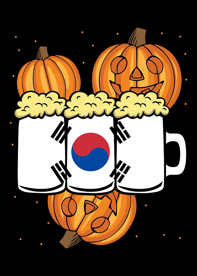 Halloween South Korea Beer