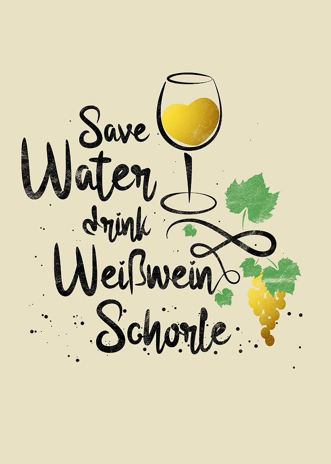Wein Spruch Rotwein Motiv