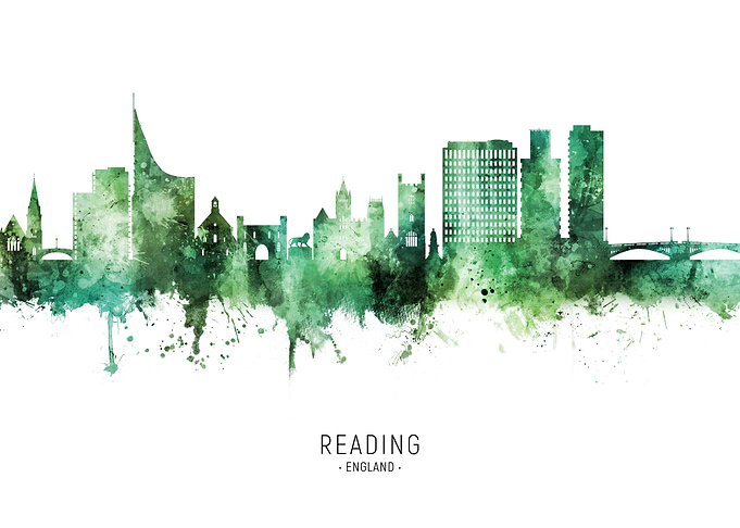 Reading Skyline England