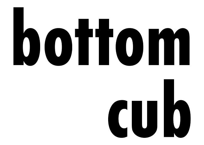 Buttom Cup