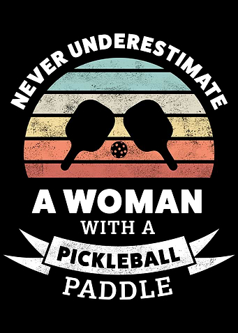 Funny Pickleball Paddle