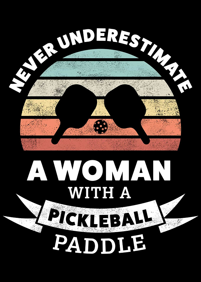 Funny Pickleball Paddle