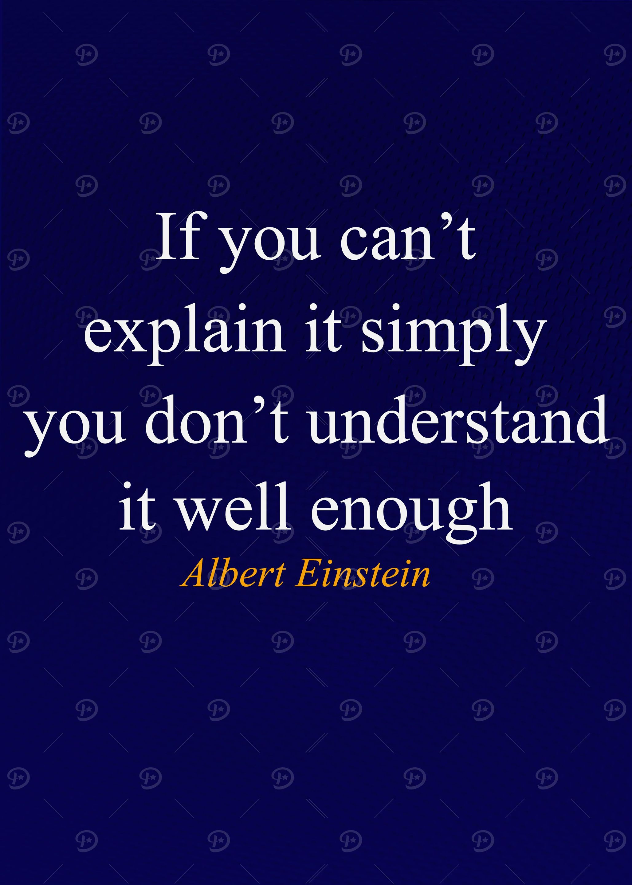 Qoute Poster