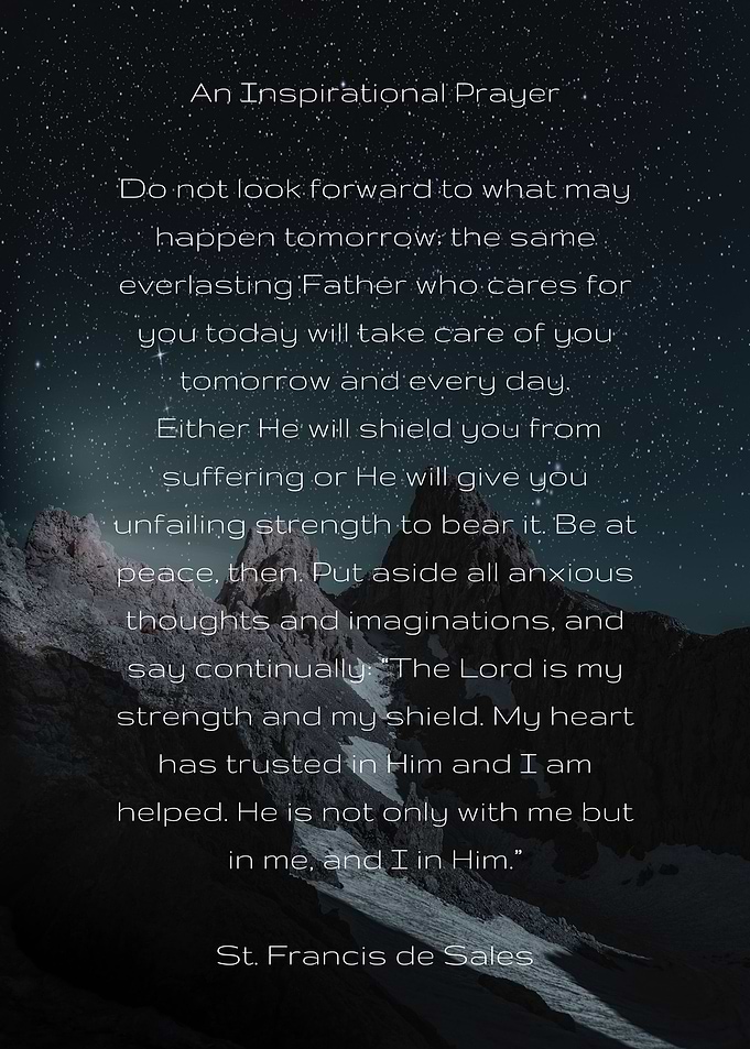 An Inspirational Prayer