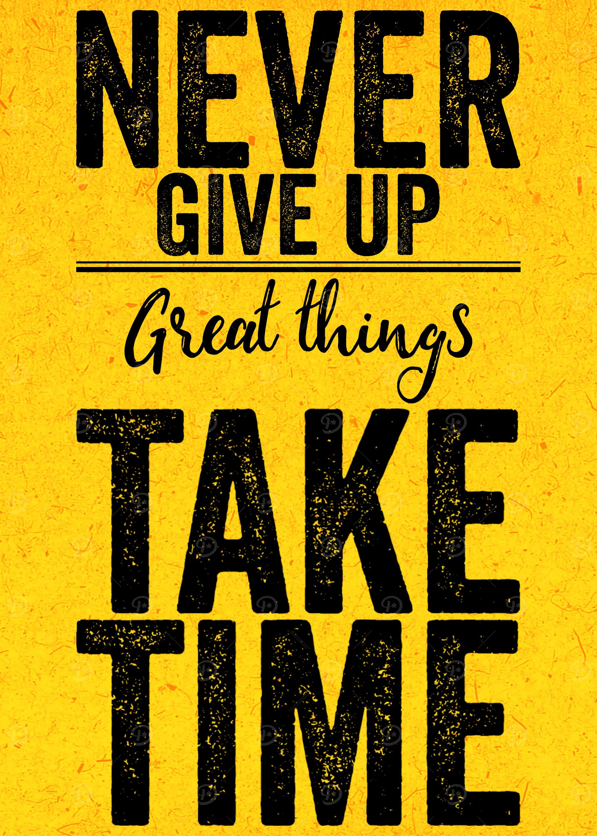 Never Give Up