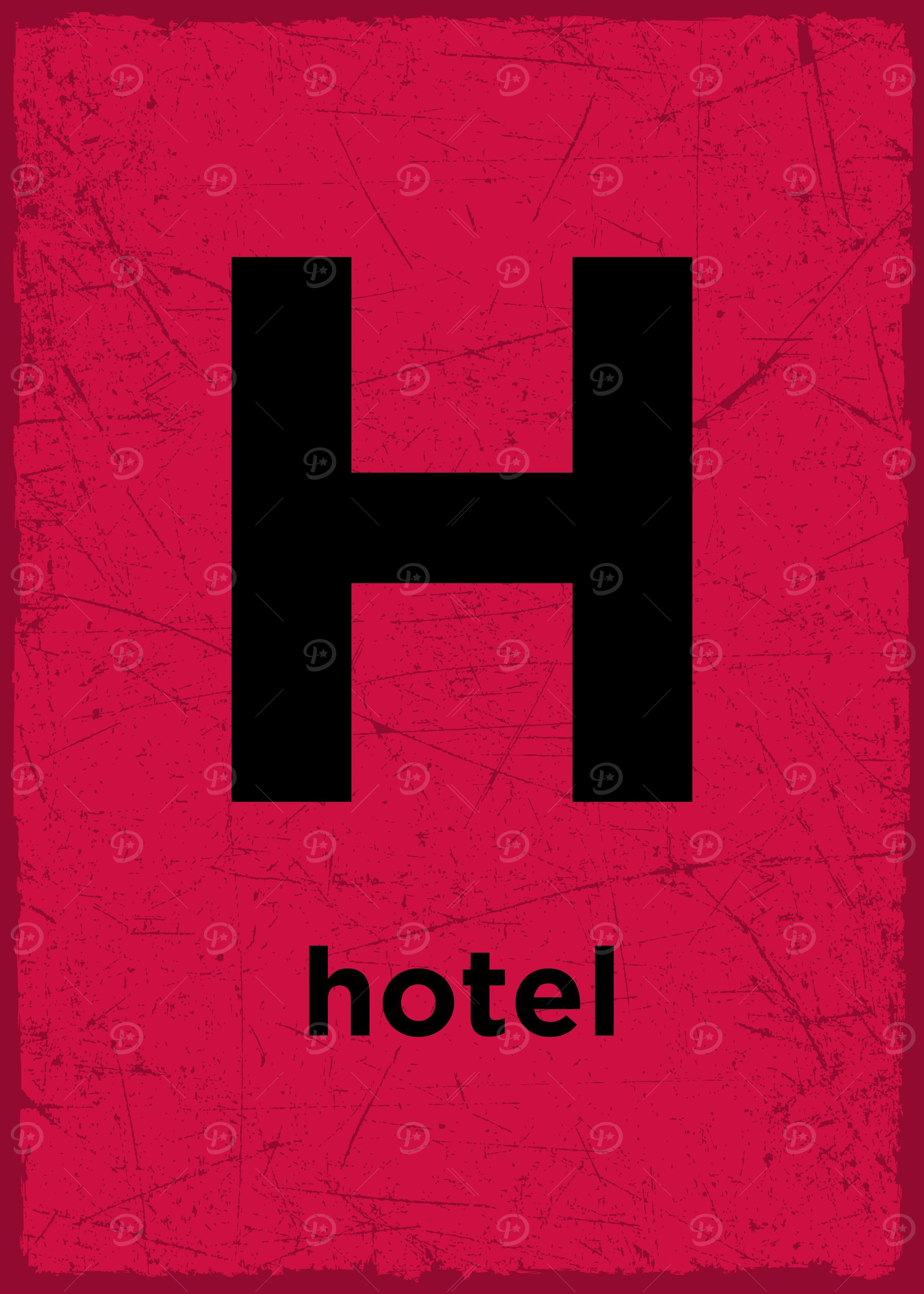 H is for hotel