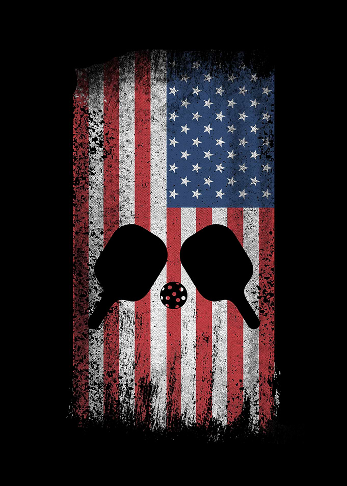 American Flag Pickleball