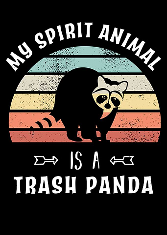 Spirit Animal Trash Panda