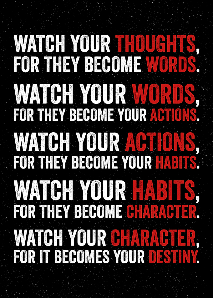 Motivation Text Art