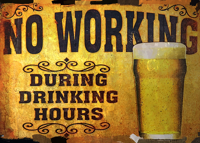 No working