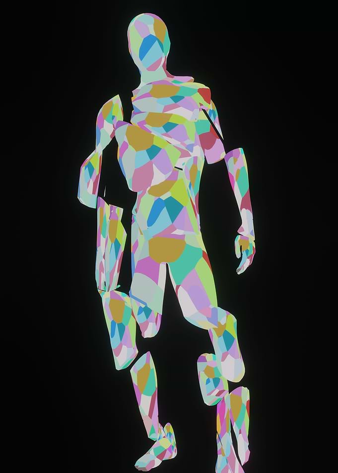 Broken Character Colours
