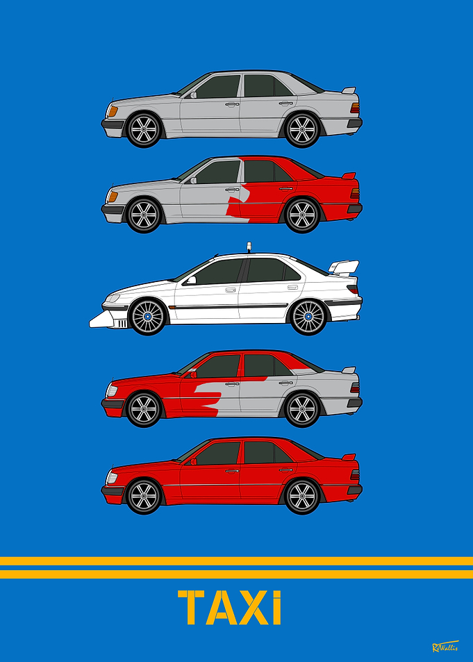 TAXI Film Cars