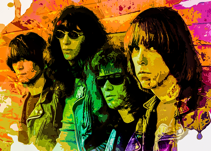 Ramones color art