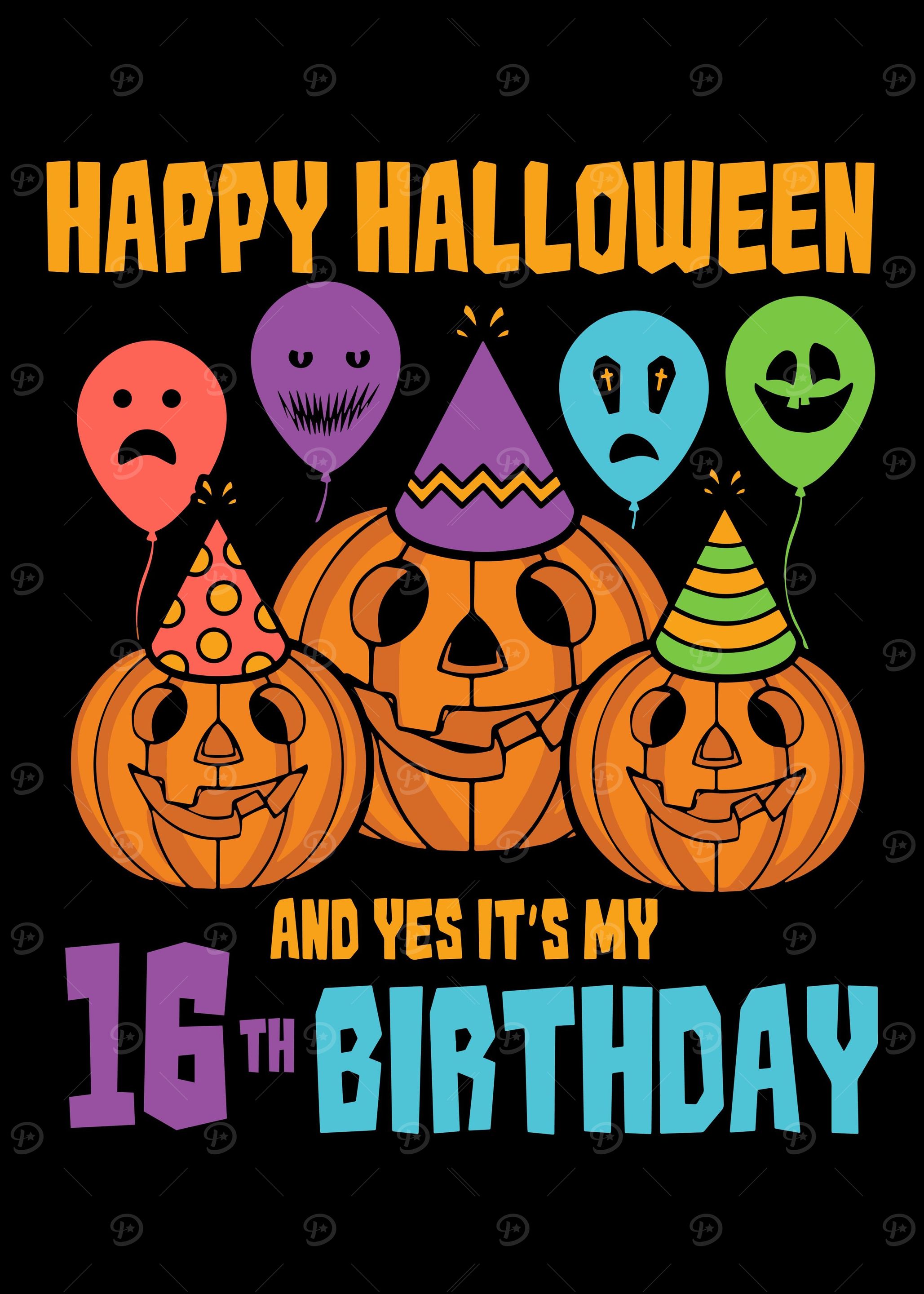 Halloween 16th Birthday
