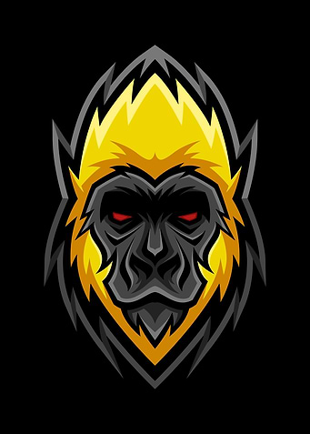 Gorilla head