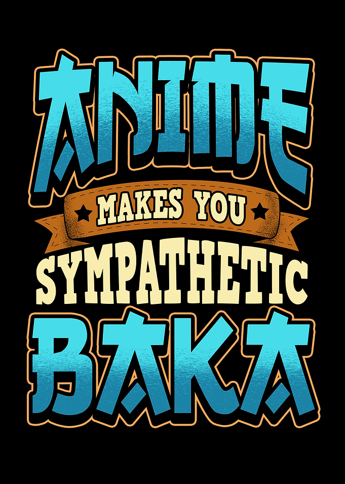 Funny Anime Otaku Poster