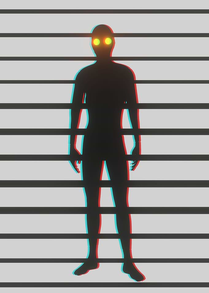 Creepy Guy 3D Effect