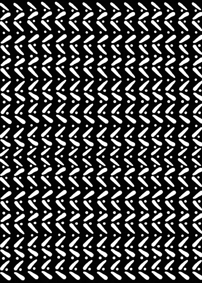 Mud Cloth Arrows Dots 2
