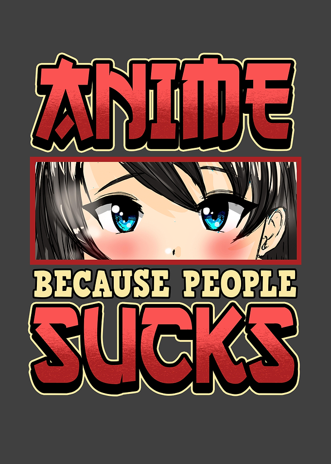 Funny Anime Otaku Poster