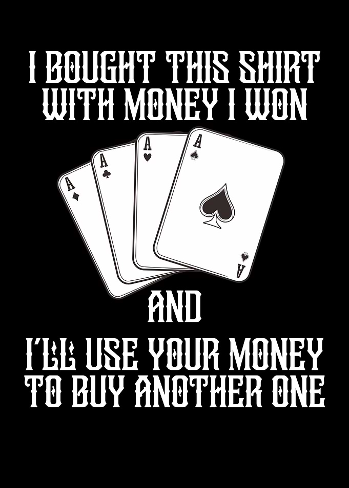 Poker player your money