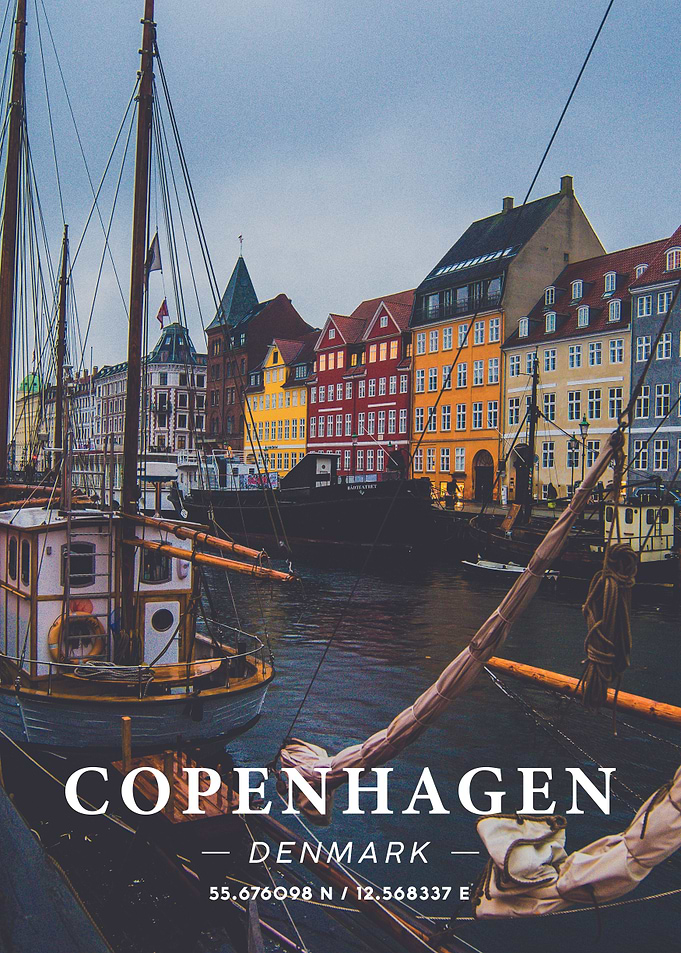 Copenhagen Coordinates Art