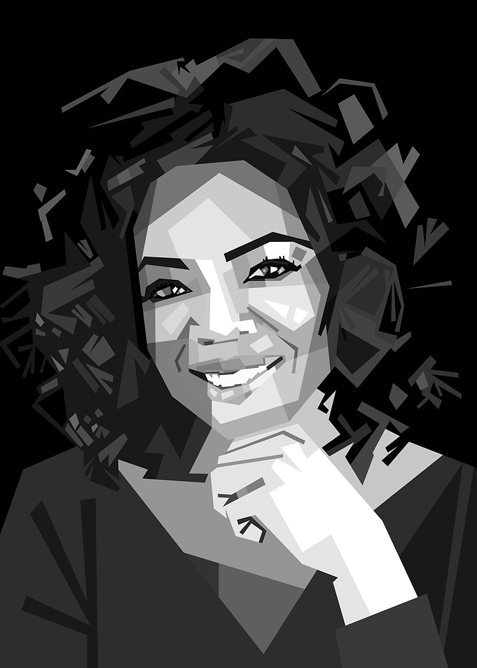 Oprah Winfrey Grayscale