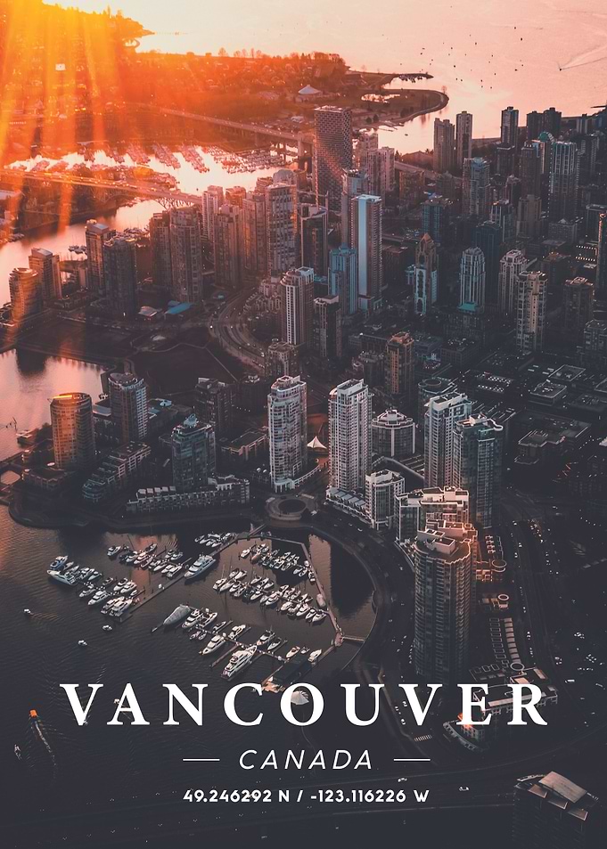 Vancouver Coordinate Art