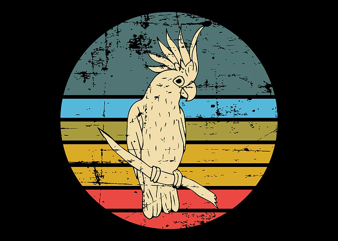 Parrot Vintage Beautiful