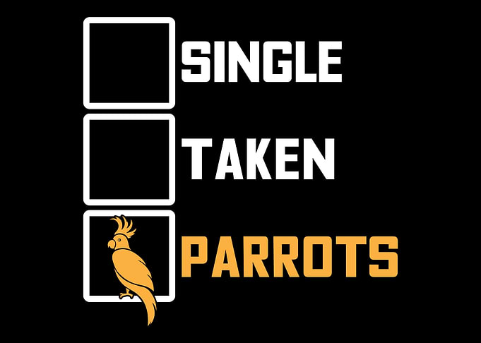 Single Parrot Bird Gift