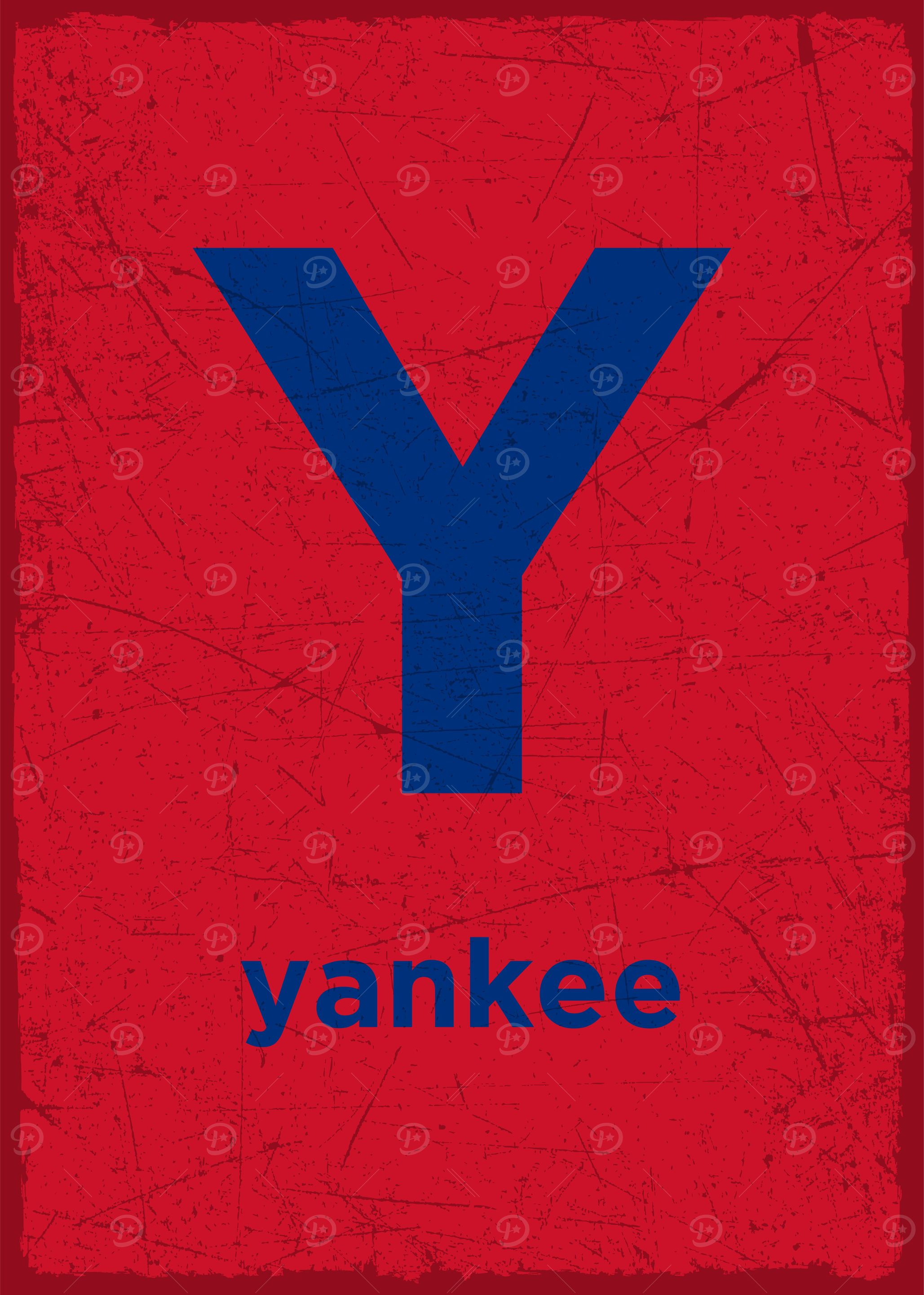 Y is for yankee