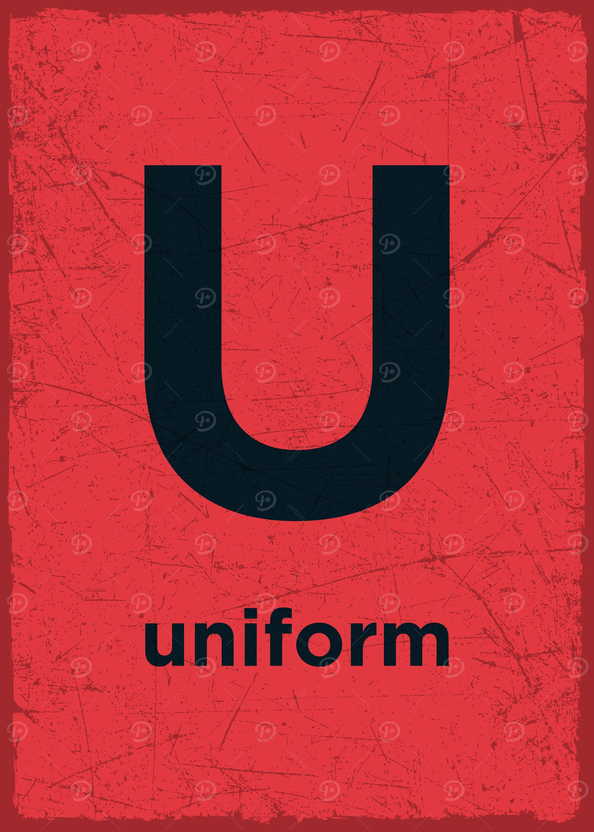 U is for uniform