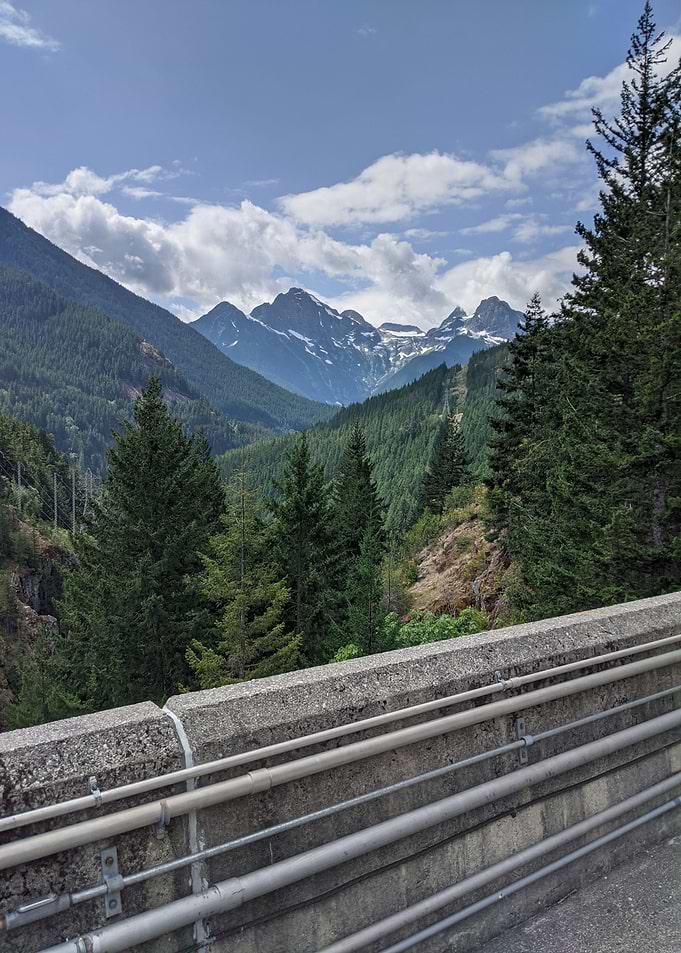 View from Ross Dam