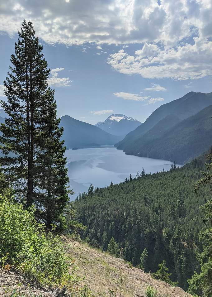 Ross Lake from above